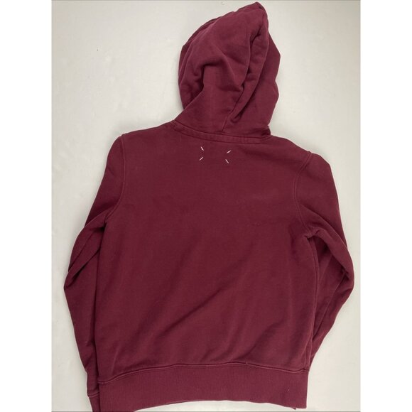 Teenie Weenie Hoodie Sweatshirt Youth L 160cm Embroidered Bear Katherine Maroon - Picture 3 of 10